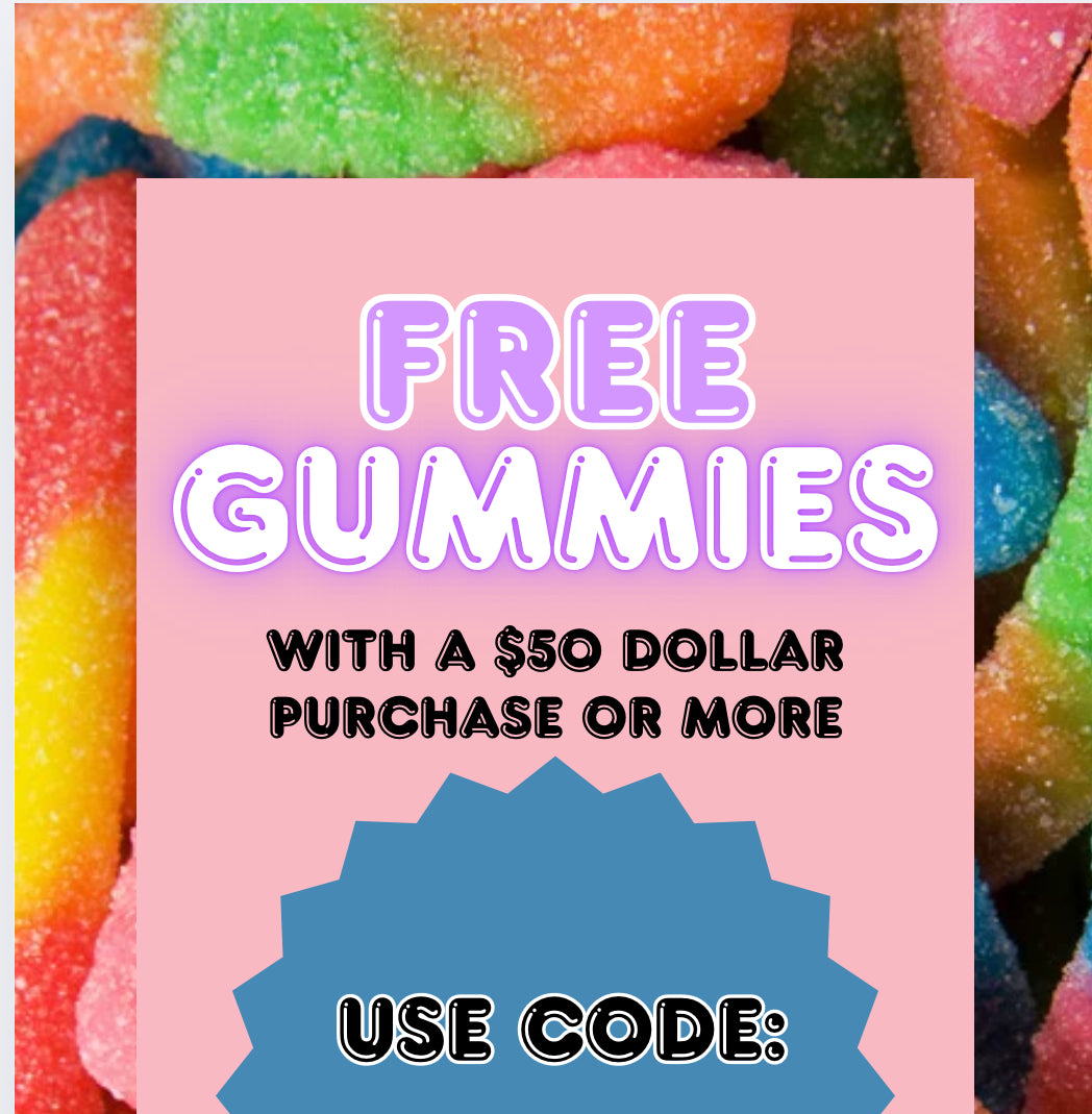 FREE 10 Gummies (must add to cart AND use code at checkout)
