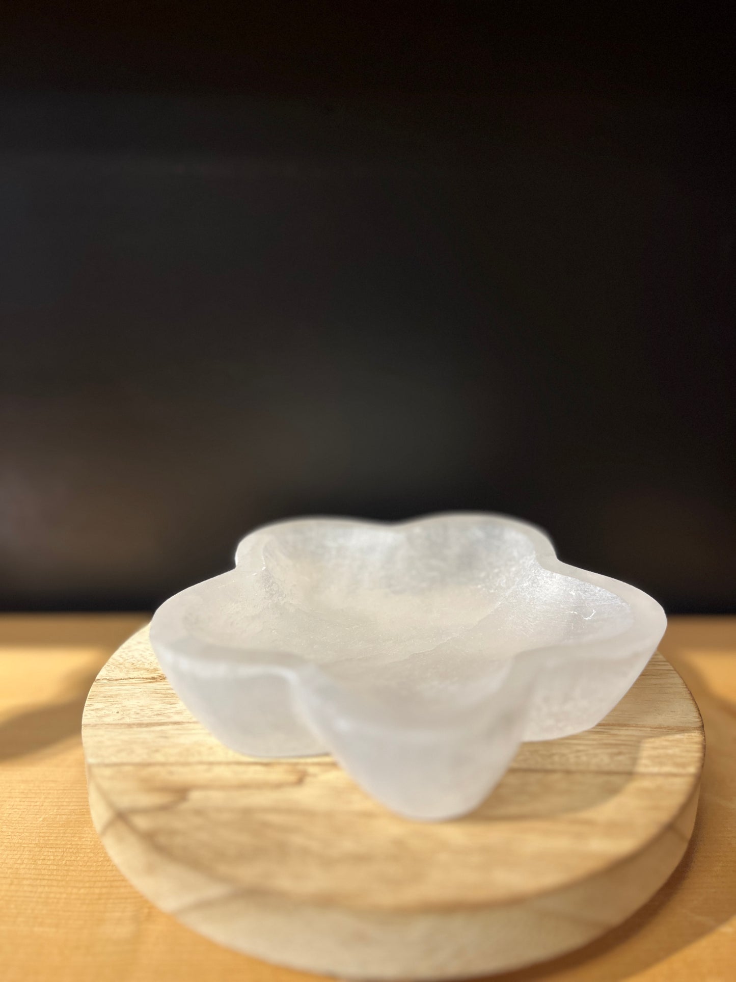 Purify and Decorate with a Selenite Flower Bowl! 