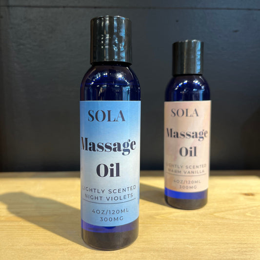 Soothing Massage Oil for Relaxation & Stress Relief